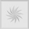 Ekena Millwork Standard Sedgwick Spiral Rosette With Rounded Edge, 4"W x 4"H x 3/4"P ROSP040X040X075SDG14 - alternate 4